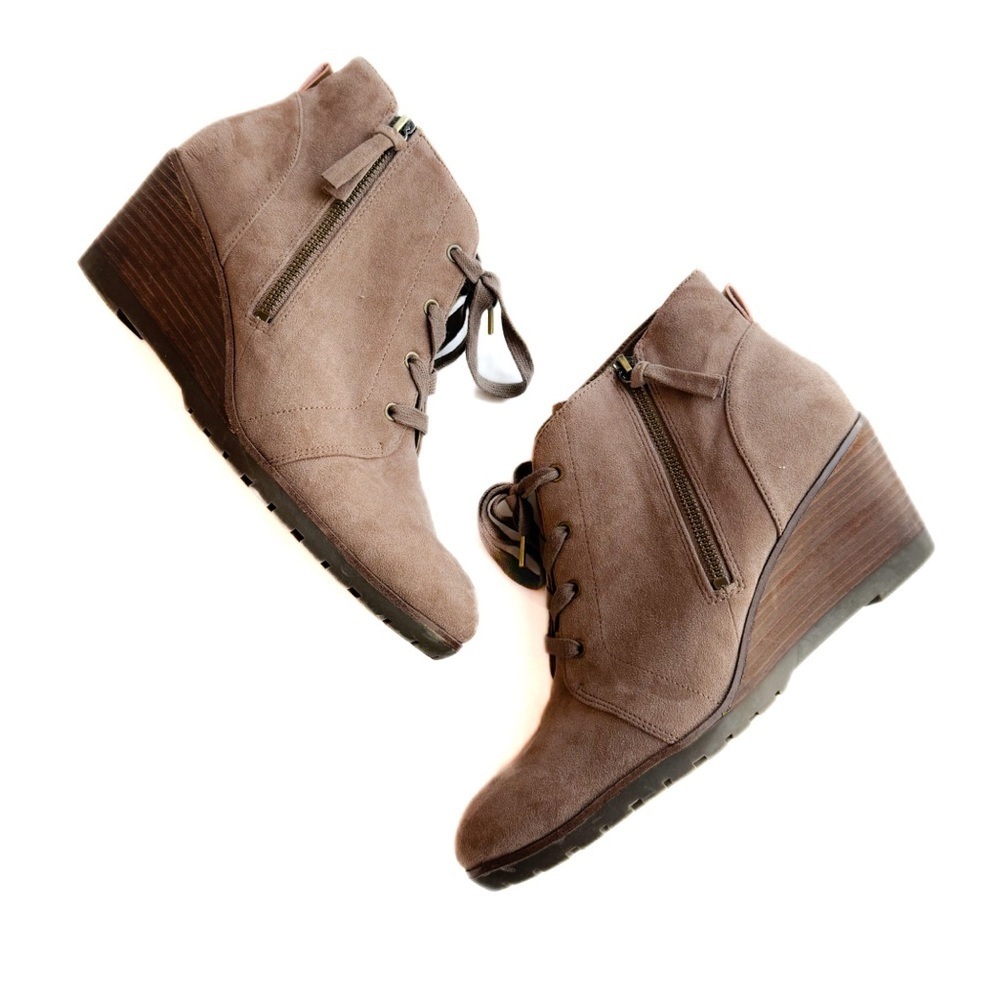 Dr scholls women wedge zip detail ankle boot ❤️ - Picture 3 of 9
